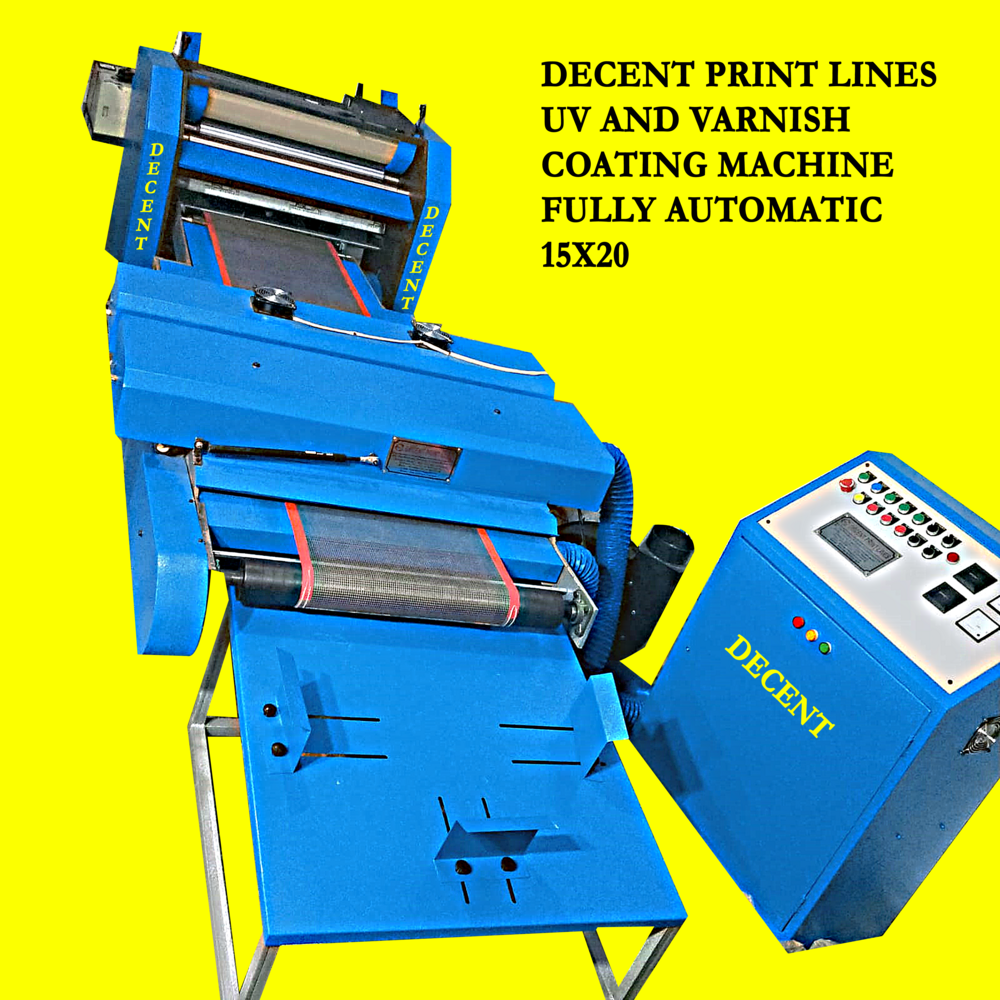 Uv And Aqua Varnish Coating Machine Fully Automatic - Capacity: 6000 Pcs/hr