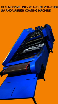 UV and Aqua Varnish Coating Machine