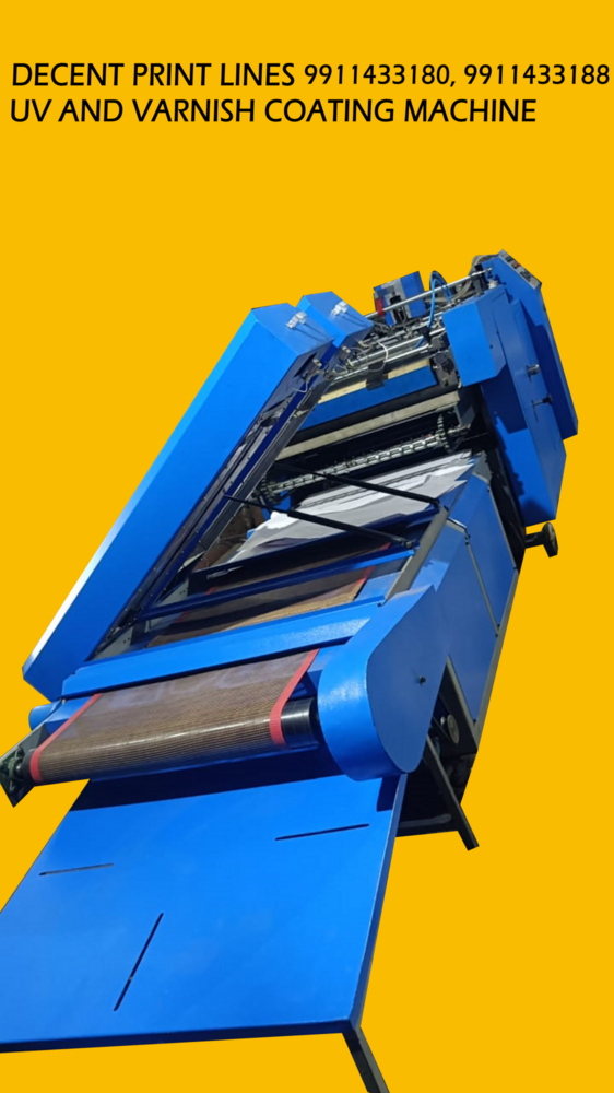 UV and Aqua Varnish Coating Machine