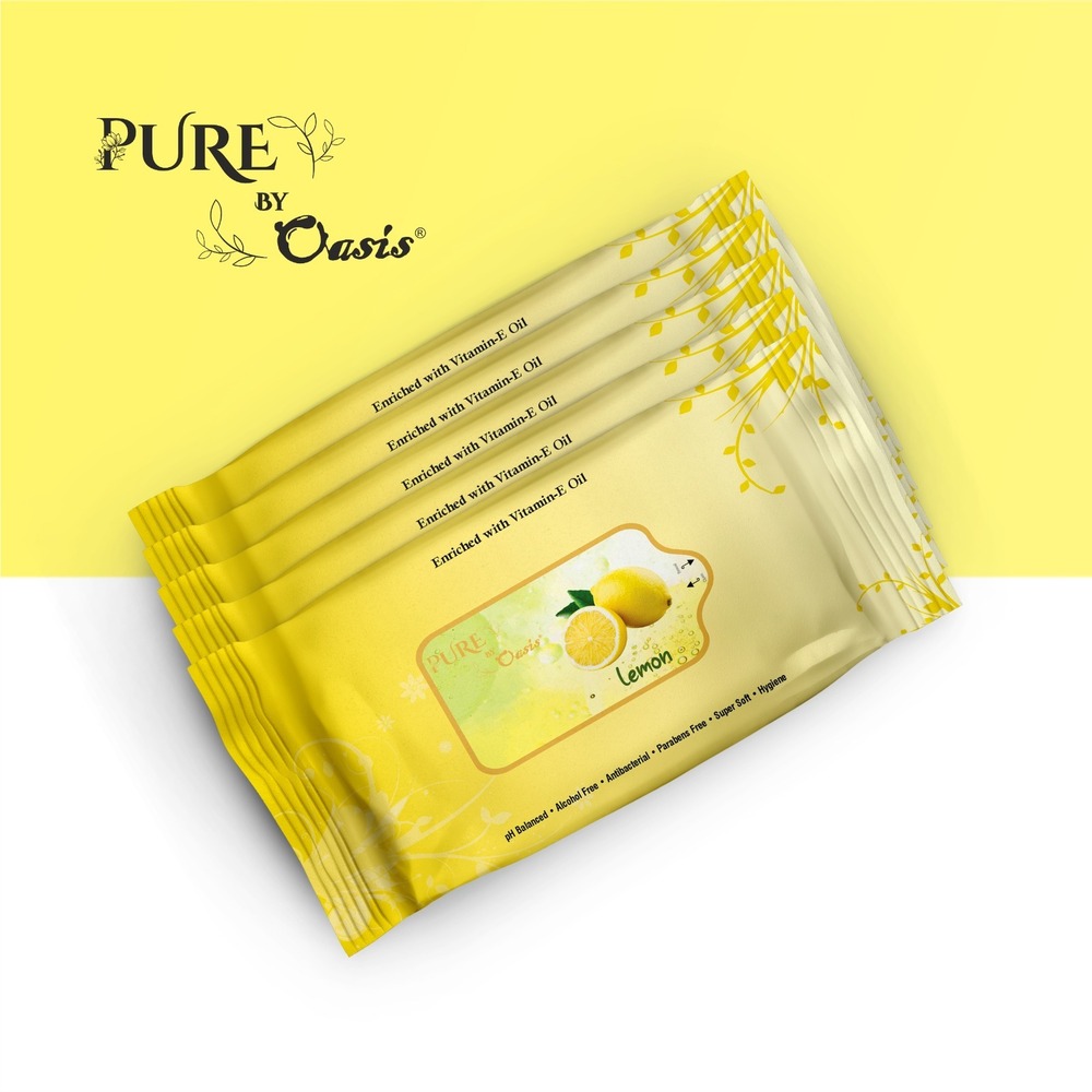 25 Pull Packs Pure Natural  Wet Wipes - Age Group: Suitable For All Ages