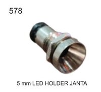 5mm Led Holder Janta - Metal Mounting, 5 Mm Size, Secure Grip Design For Individual Leds , Ideal For Sleek Project Integration