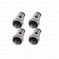 5MM LED HOLDER CHROME PLATED OPEN TYPE LONG