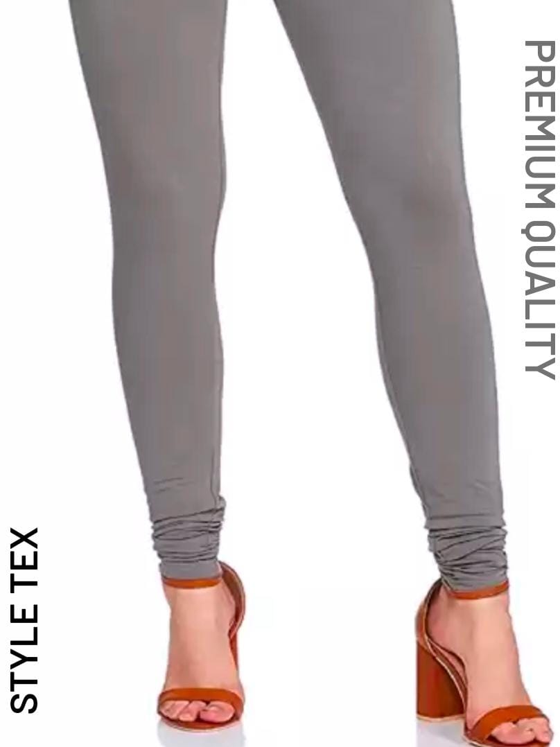 grey full length leggings