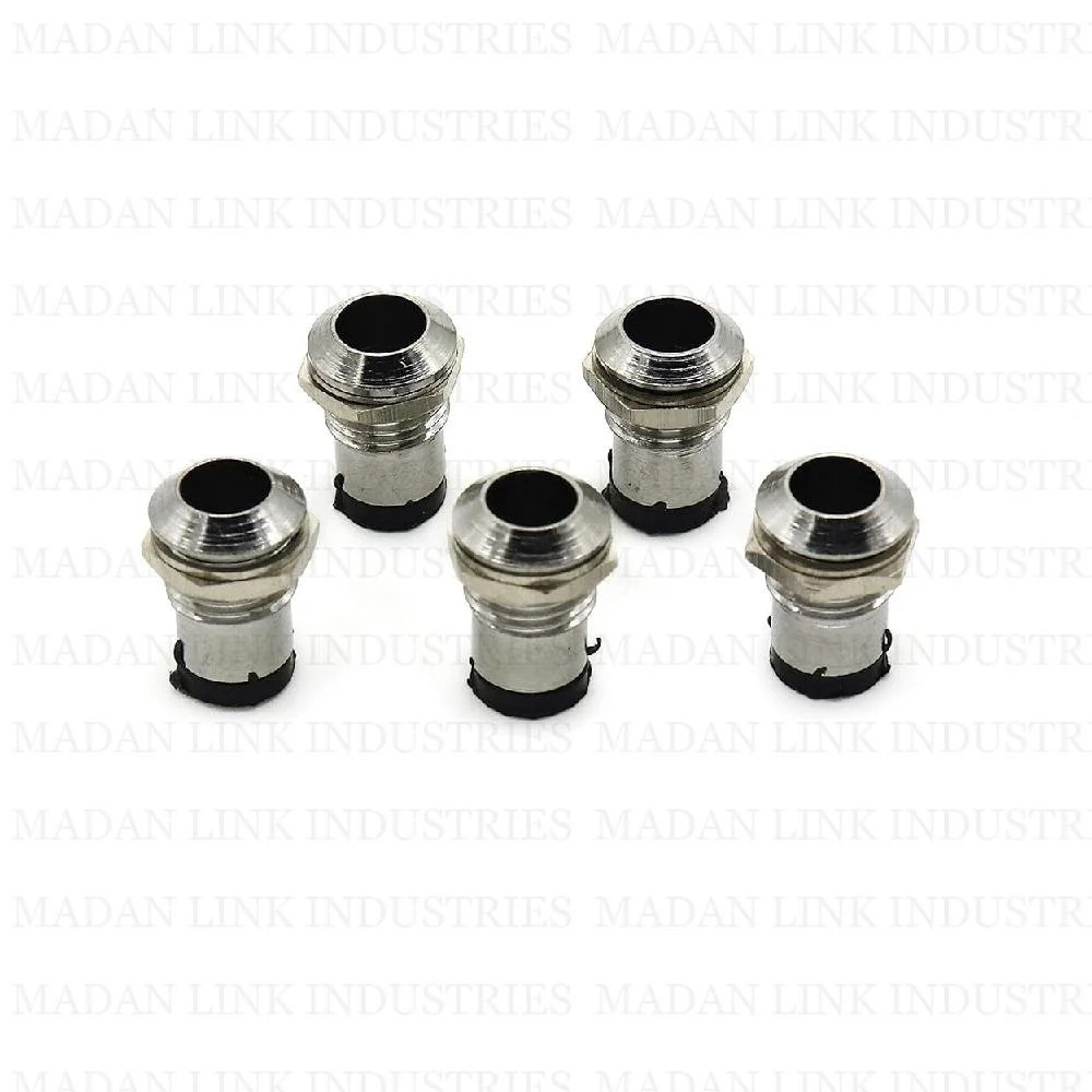 5MM LED HOLDER CHROME PLATED METAL