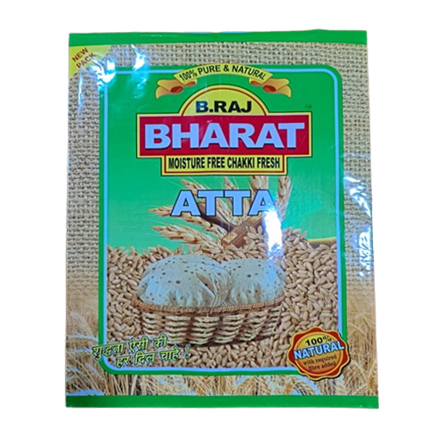 Atta Packaging Pouch - Soft PP Material, Multiple Sizes Available, Various Colors, 3-Side Seal Design, Warranty Included