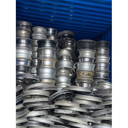 Aluminium Wheel Scrap - Varying Sizes & Thicknesses, Silver Color, Available Weight as per Requirement, Ideal for Recycling Applications