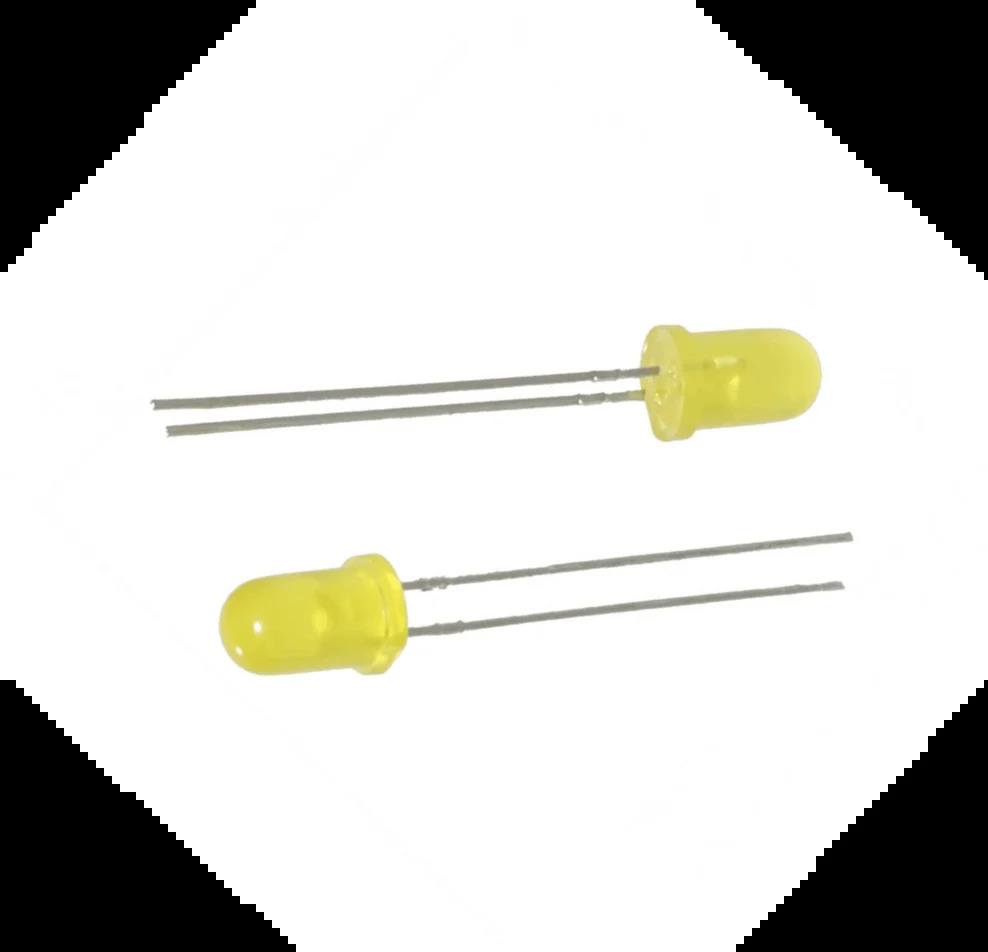 5mm Yellow Led - Length: 5 Mm Millimeter (Mm)