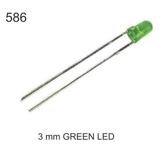 3mm Green Led