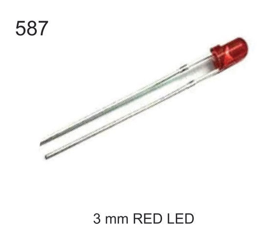 3MM RED LED