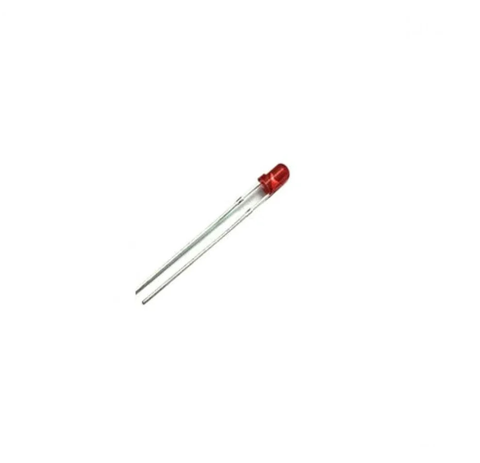 3mm Red Led - Length: 5 Millimeter (Mm)