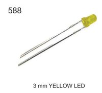 3mm Yellow Led - Length: 5 Millimeter (mm)