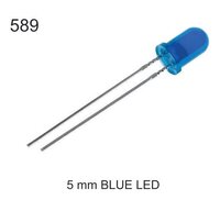 5mm Blue Dip Led, For General Purpose Lighting - Color: Green
