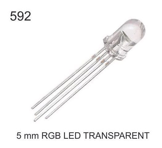 5 MM RGB LED TRANSPARENT