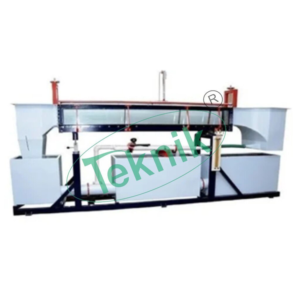 TILTING BED FLOW CHANNEL (LENGTH; 2.5M) WITHOUT ACCESSORIES