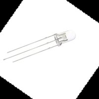 5MM LED BULB 3 LEG, Warm White