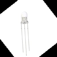 5MM LED BULB 3 LEG, Warm White