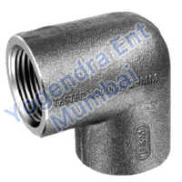 B and M Forged Equal Elbow - Stainless Steel 2 Inch Nominal Size 90 Degree Bend Galvanized 10mm Thickness Round Shape Warranty Included