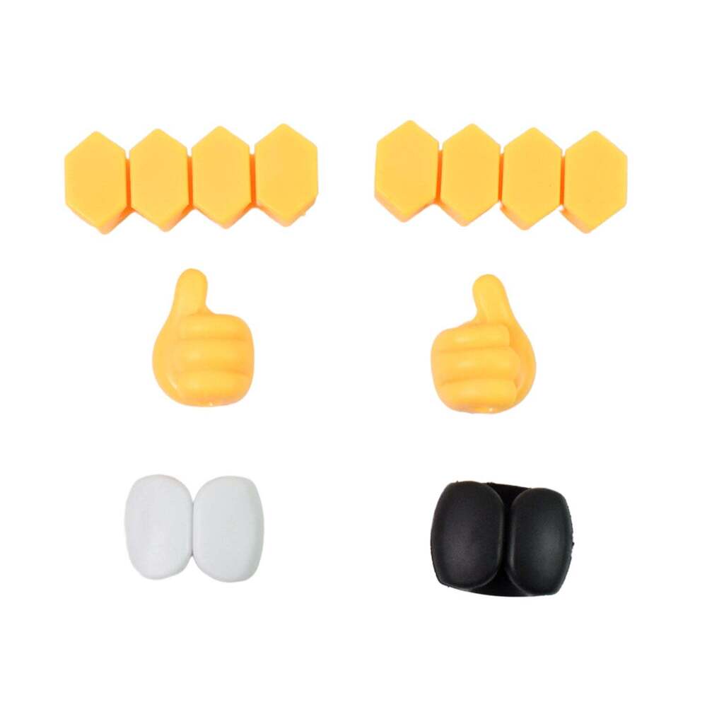Self Adhesive Hooks For Cable Clips, Desktop Cable Organizer (6 Pcs Set / Mix Design) - Application: As Per Product Requirement