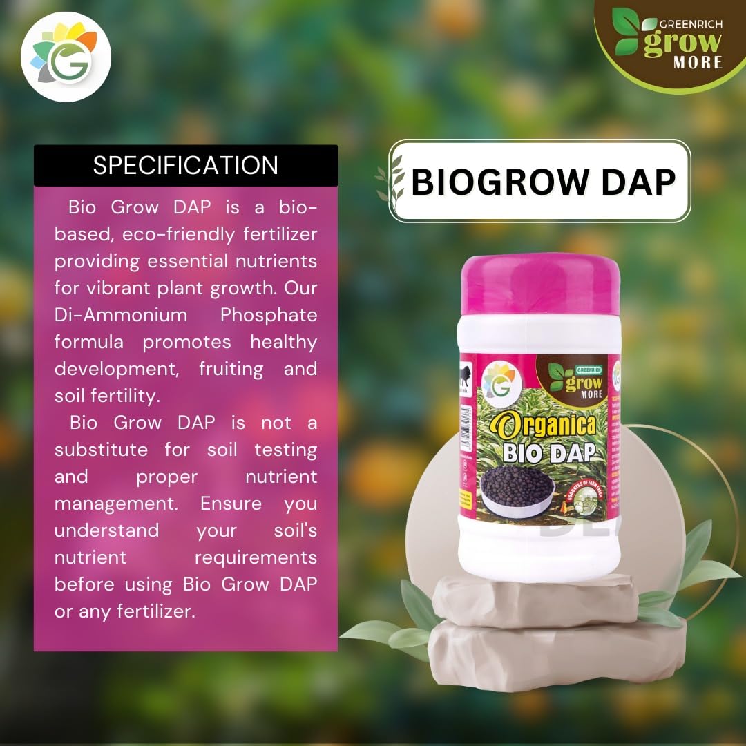 Bio Dap Fertilier /Di-ammonium Phosphate Fertilizer | Plant Nutrient | For All Types Of Agricultural Crops - Capacity: 50 Ltr Liter/day