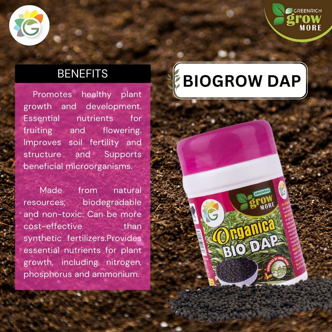 Bio Dap Fertilier /Di-ammonium Phosphate Fertilizer | Plant Nutrient | For All Types Of Agricultural Crops - Capacity: 50 Ltr Liter/day