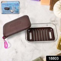 Bathroom & Travel Plastic Soap Box With Lids