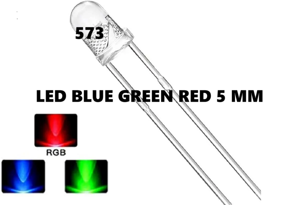 LED BLUE GREEN RED 5 MM