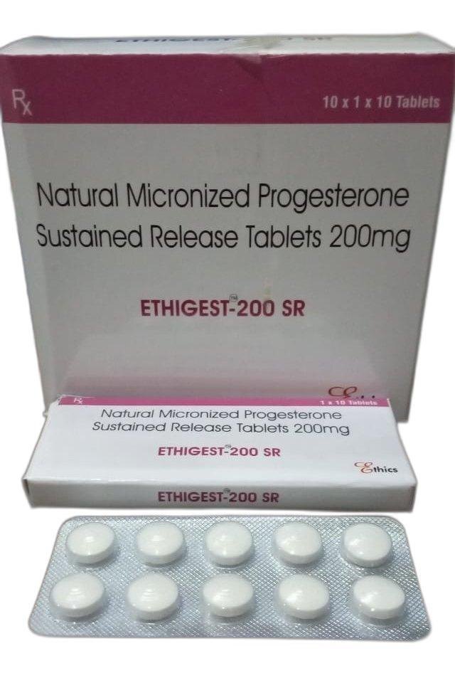 Natural Micronized Progesterone 200mg