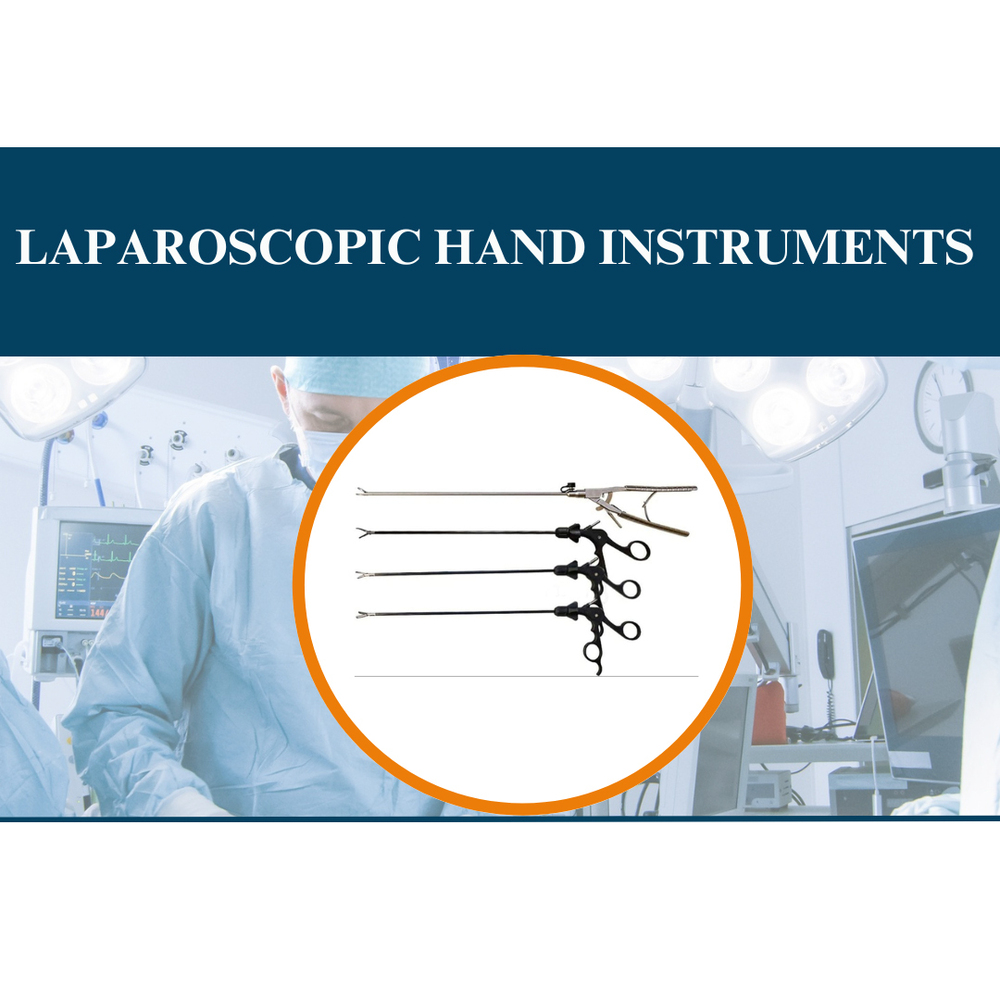 Laparoscopic Hand Instruments - High-Quality Steel, Reusable, Compact Design | Rust-Proof, Sterilized for Clinical and Hospital Applications