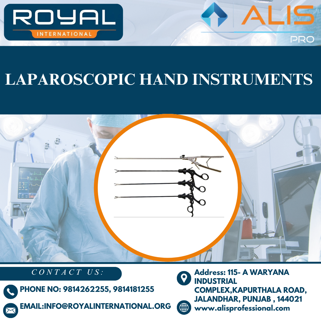Laparoscopic Hand Instruments - High-quality Steel, Reusable, Compact Design | Rust-proof, Sterilized For Clinical And Hospital Applications