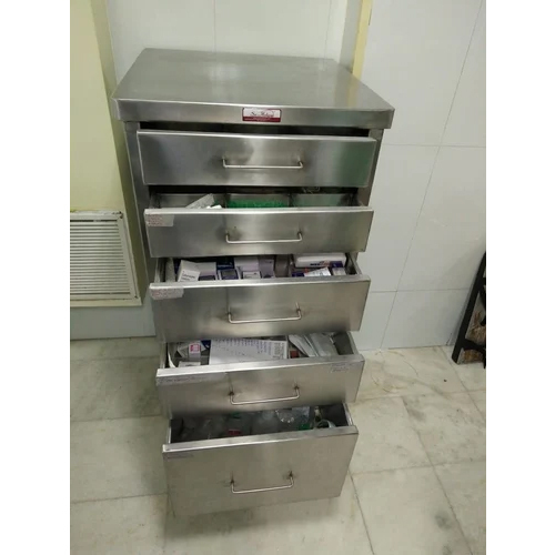 Medicine Trolley Full Drawer