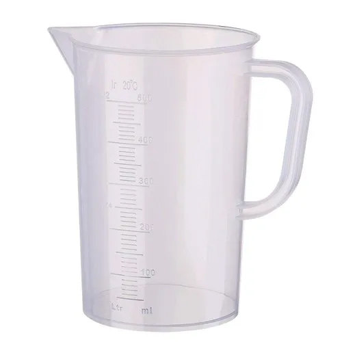 1000 Ml Measuring Mug With Handle - Color: White