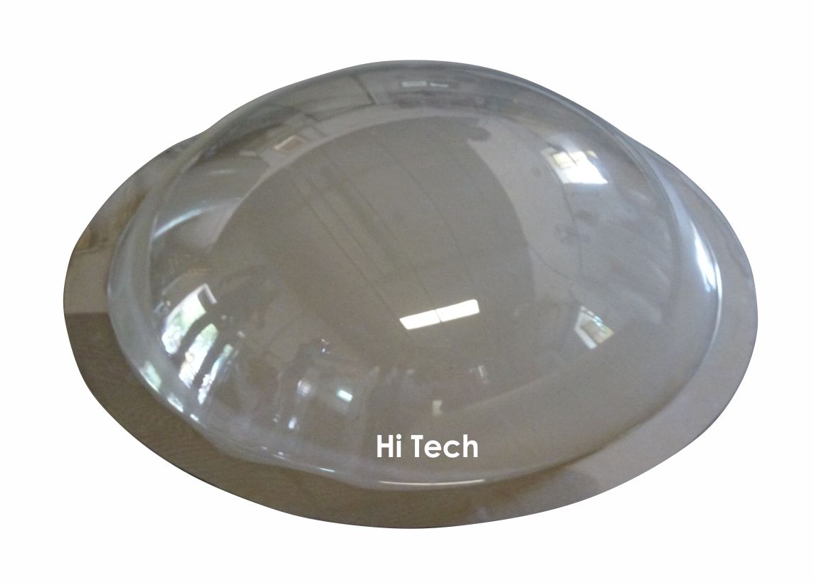 Natural Light Polycarbonate Round Dome - Shape: Semi Circle