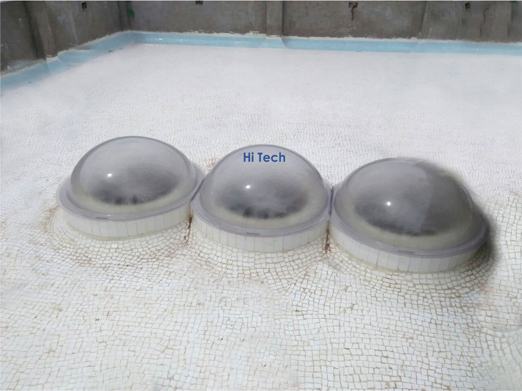 Natural Light Polycarbonate Round Dome