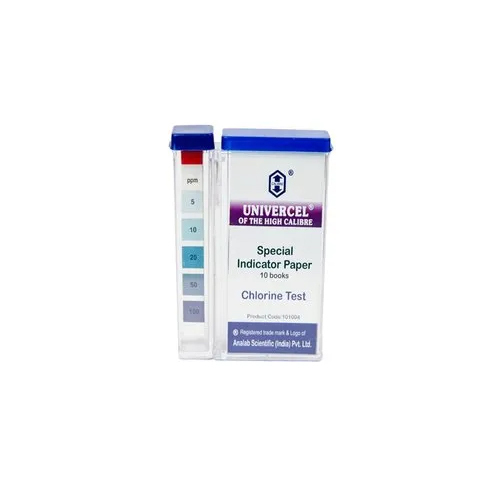 Chlorine Test Paper - Color: Multicolour