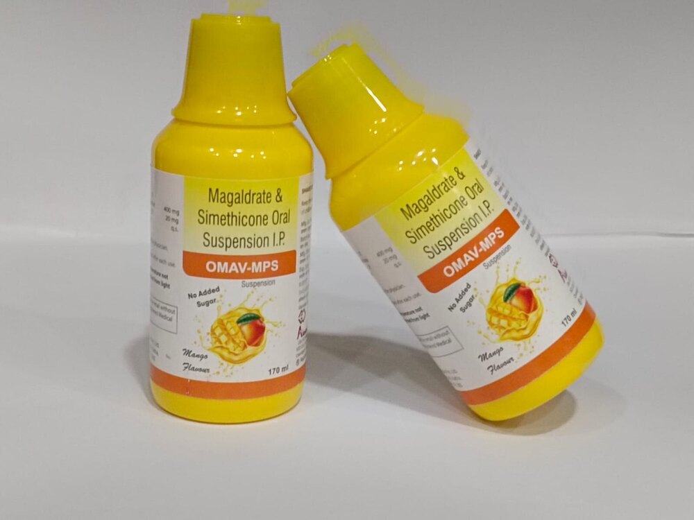 Magaldrate 480mg+Simethicone 20mg+Domperidone 10mg Suspension (Sugar Free-Mango flv) (Sugar Free)