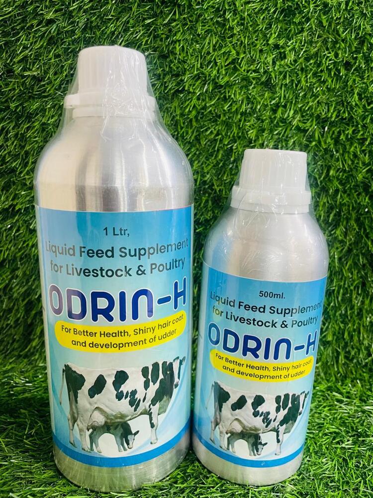 Vitamin H - Liquid Form, 1 Ltr Bottle | Pharmaceutical Grade Animal Feed Supplement For Healthy Skin, Hair, And Hooves