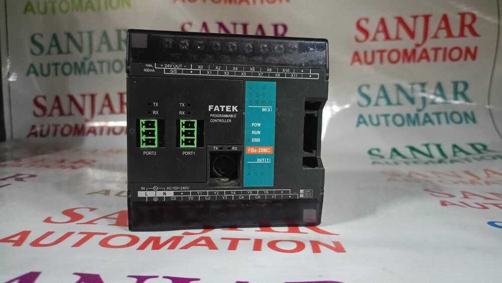 FATEK S-20MC - Used FATEK S-20MC PLC Controller | Compact Design, Versatile Programming Options for Industrial Automation Needs