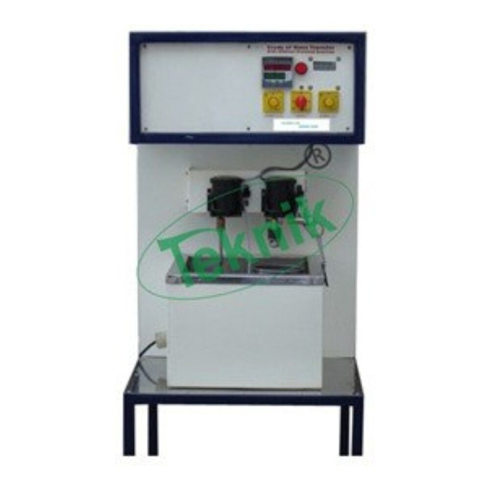 York Scheibel Extraction Unit Apparatus - Stainless Steel Tanks, Glass Column | Multi-stage Agitation, Adjustable Interface Height, Continuous Operation