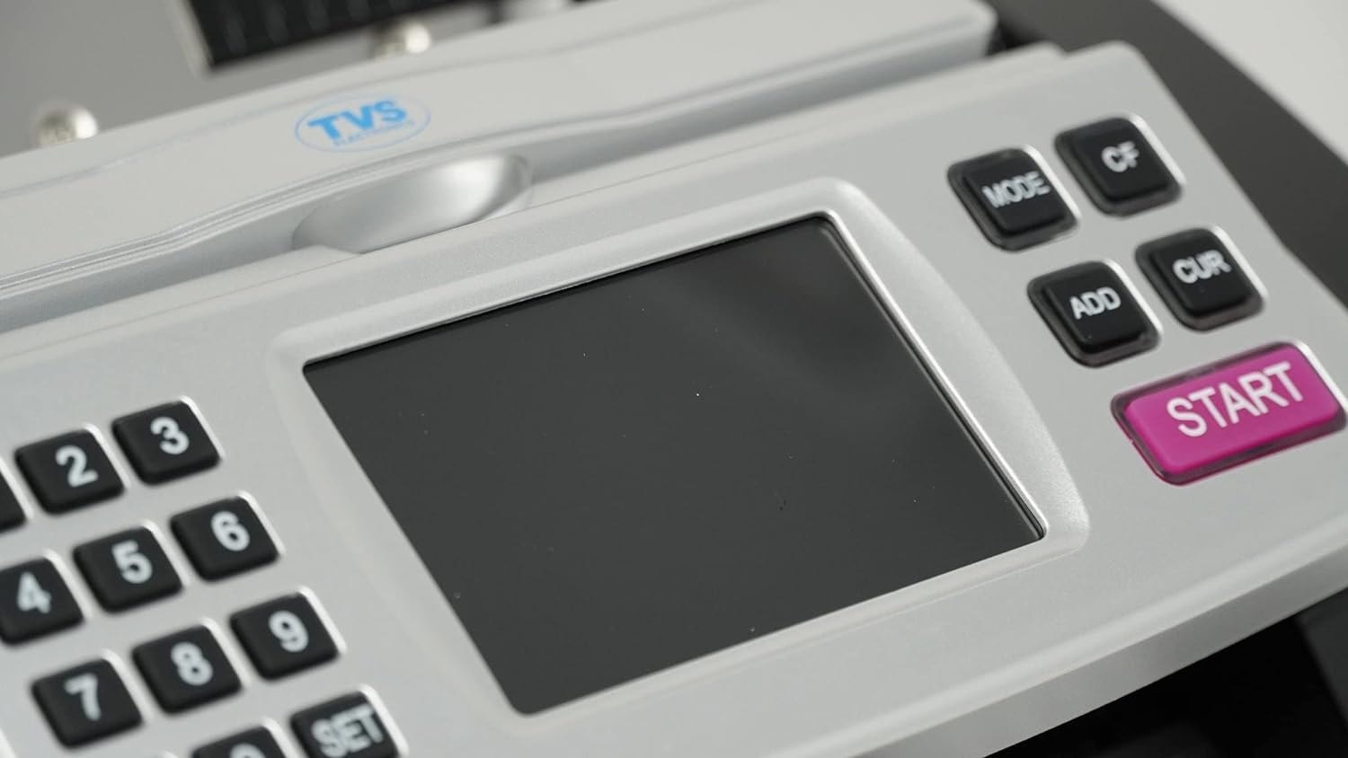 TVS Electronics CC 453 Star+ Cash Counting Machine Auto Start,Stop &Clear