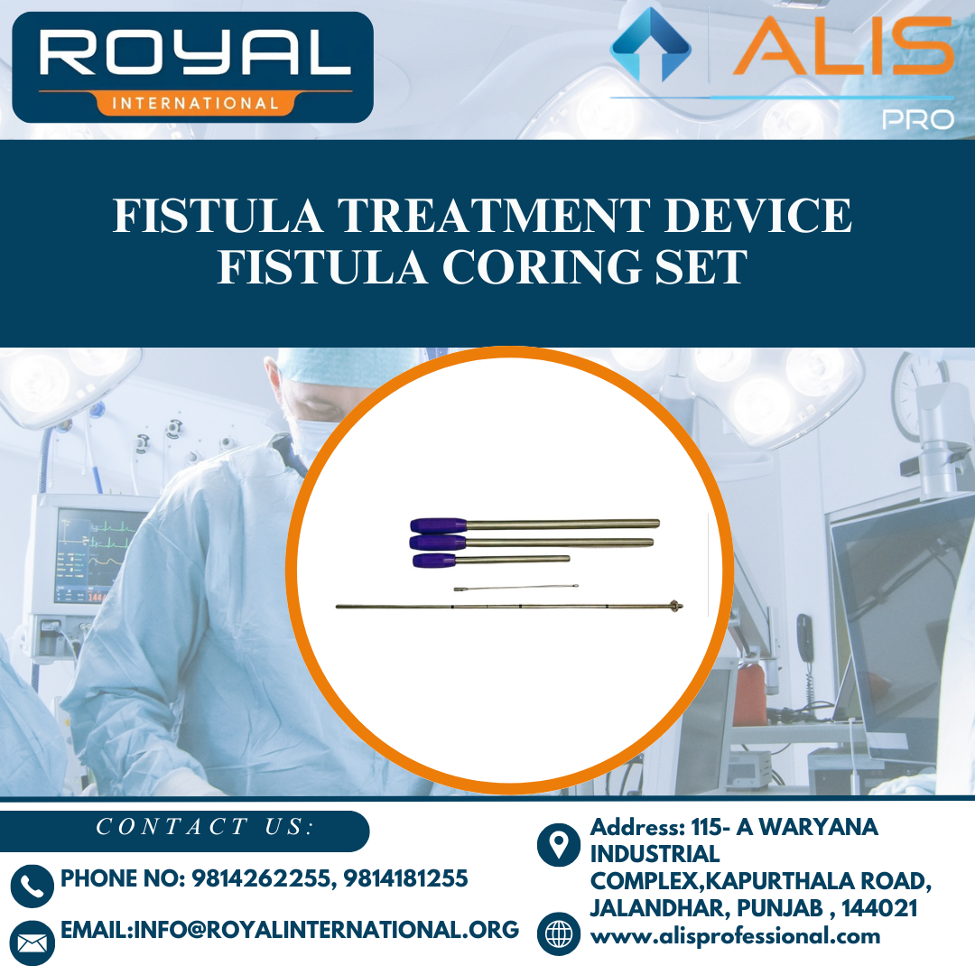 Fistula Treatment Device Fistula Coring Set