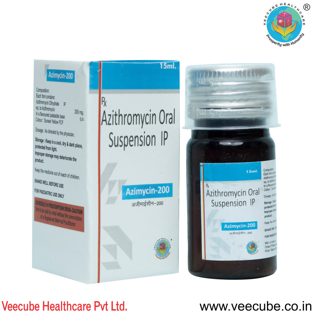 Azithromycin 200mg Suspension