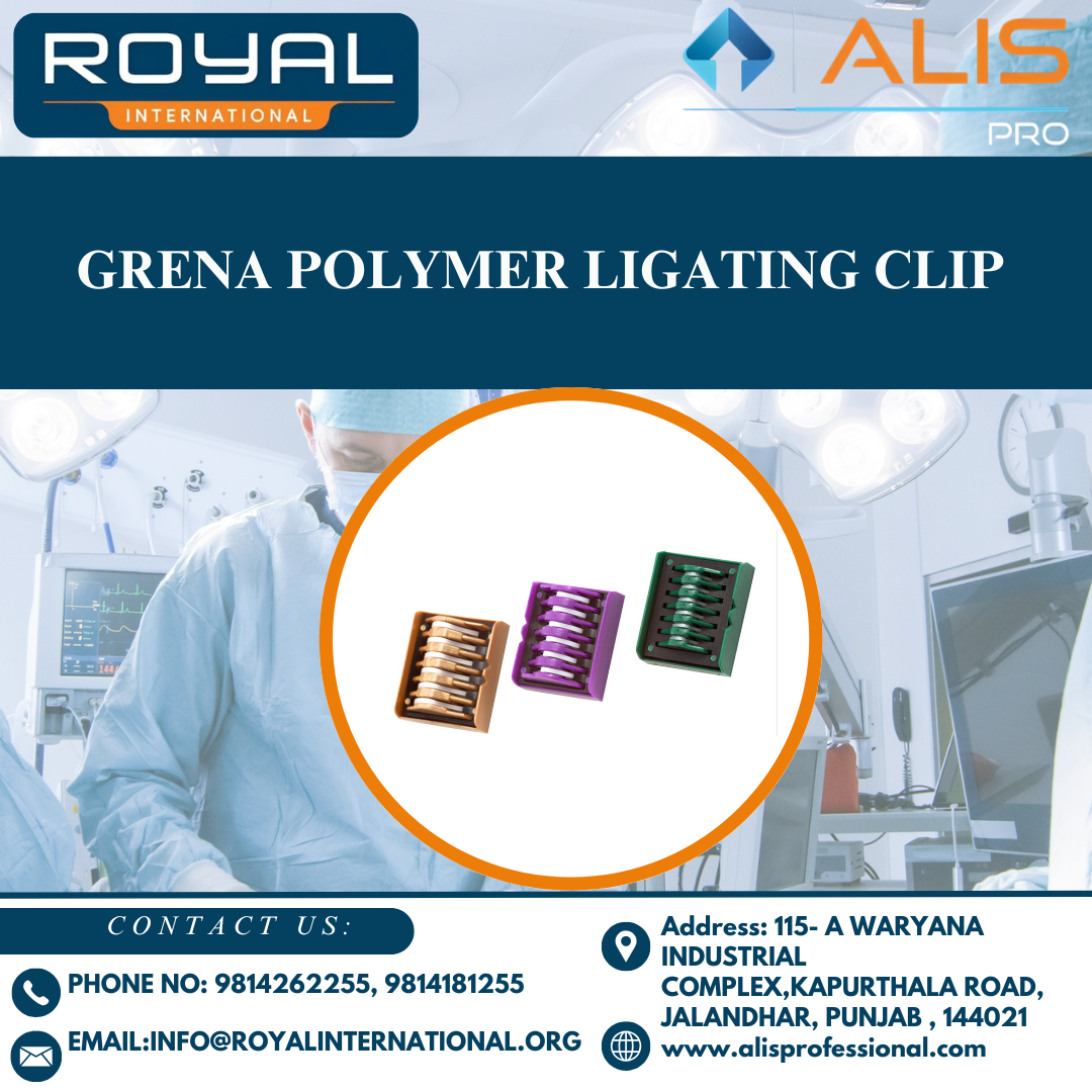 Grena Polymer Ligating Clip