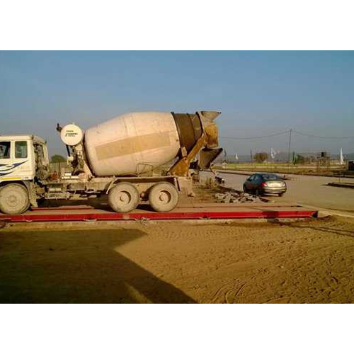 Heavy Duty Digital Weighbridge - Metal, 220-440 Volt, Bright Red | Industrial Use, Accurate Readings, Durable Design