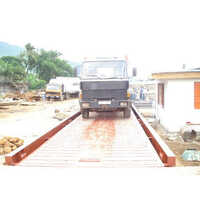 Metal Modular Weighbridge - Mild Steel, 6-20m X 3-4m | 30 Tonne Capacity, Digital Display, Electric Power Supply