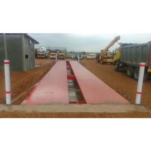 Digital Computerised Weighbridge - Color: Red