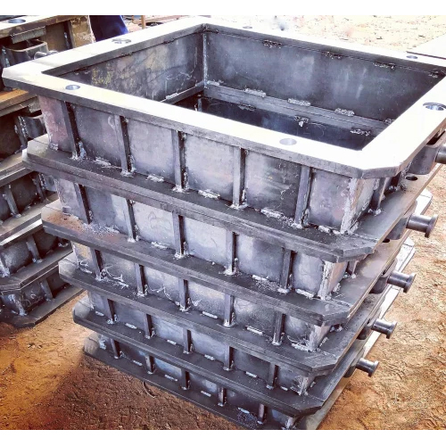 Mild Steel Foundry Moulding Box - Color: Grey