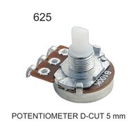Potentiometer D-cut 5mm - Application: Electronic Circuit Adjustment