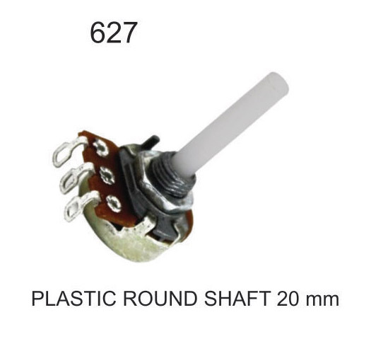 PLASTIC ROUND SHAFT 20 MM