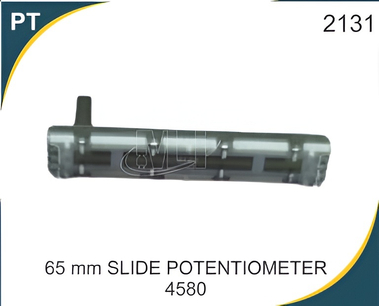 65Mm Slide Potentiomete 4580G, 10 K - Application: Volume Control