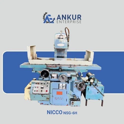 Nicco Used Surface Grinder - Color: Blue